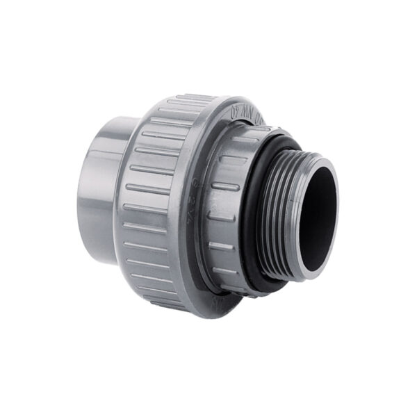 PVC Verschraubung 50 mm x 1 1/2" AG